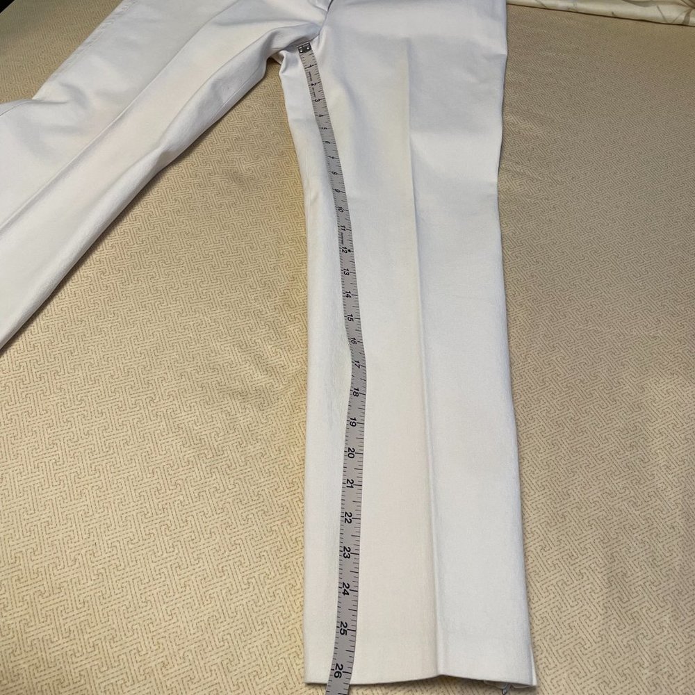 The Wrights Women Ivory Capri Pants - Picture 5 of 5